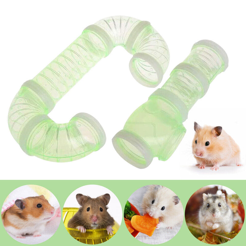8pcs DIY Assembly Pipe Set Small Pet Hamster Sport Pipeline Training Tunnel Tool