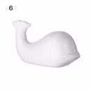 Gifts Home Decoration Foam Balls Styrofoam Animals Shape White Polystyrene