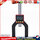0-80mm 0.01mm Digital Depth Gauge LCD Height Gauges Calipers Tool (Red) Newly