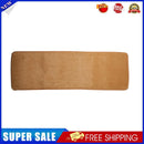 3pcs Fluffy Rugs Anti Slip Doormat Carpet Floor Mat(Dark Brown)
