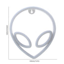LED Alien Neon Signs Light Wall Decor Art for Bedroom Halloween (Blue Pink)