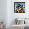 #A Waterside Cat Oil Paint By Numbers Kits DIY Handpainted on Canvas Wall Art
