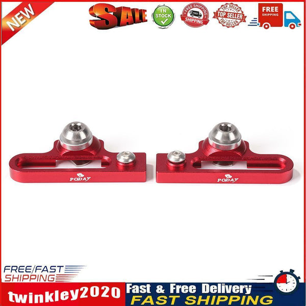PODAY 1 Pair Folding Bike Road Bicycle C Type Caliper Brake Extend (Red) Newly
