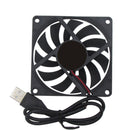 DC 5V USB Power Router fan DIY PC Cooler TV Box Wireless Cooling Quiet