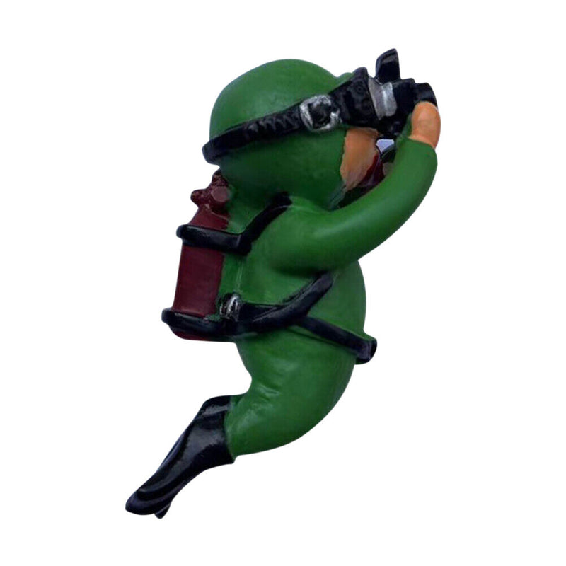 Aquarium Fish Tank Landscape Diver Underwater Aquatic Ornaments (Green)