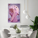 Diamond Embroidery Drawing Angel Woman Part Diamond Painting Kit for Wall Gif