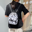 Fashion Women Animal Pattern Printing Backpack Casual Small Handbags (B)