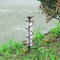 Glass Spiral Rain Gauge - Outdoor Yard Waterproof Hanging Decorative Rain Gauge