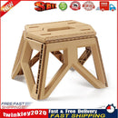 Outdoor Portable Folding Stool Camping Stools for Adults Children (Khaki) Newly