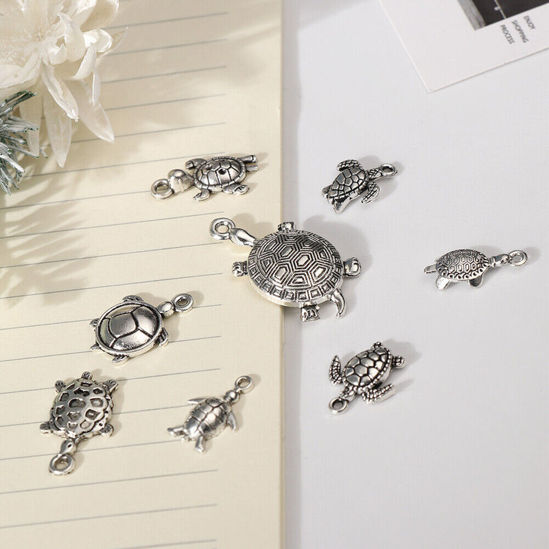 Decorative Making Findings Sea Turtle Pendant Pretty Beads Tortoise Charms