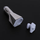 3 in 1 LED QC3.0 Car Dual USB Charger Safety Hammer with Bluetooth-compatible Ea
