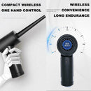 Electric Wireless Air Duster Air Blower Cleaner For Computer Laptop Car J1N4