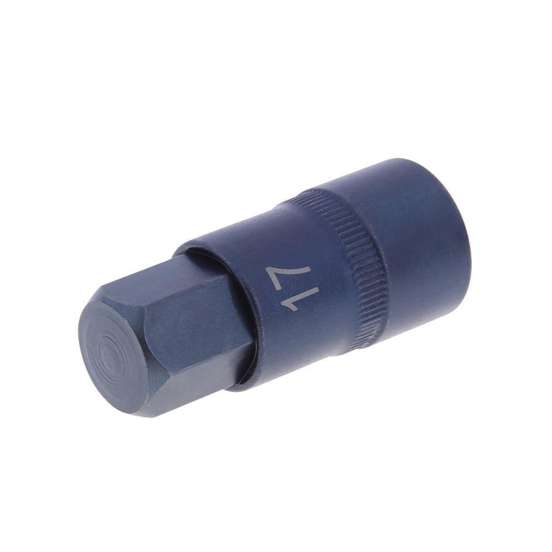 1/2 in Hex Screwdriver Bits Drive Socket Adapter Car Repair Hand Tools(17mm