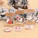 Party Christmas Tree Decor Hanging Decoration Navidad Decor Wooden Pendants