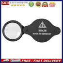 Folding 30X Magnifier Microscope Magnifying Glass Aid Reading for Seniors Loupe