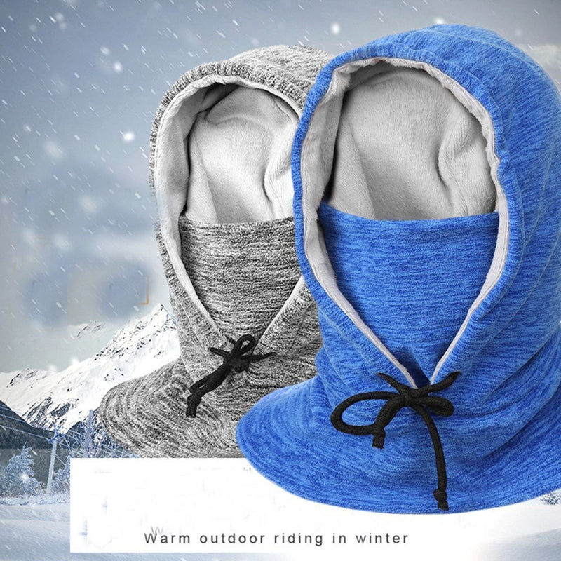 Winter Windproof Warm Plush Warm Cap Full Face Motorcycle Hat Cycling Hat