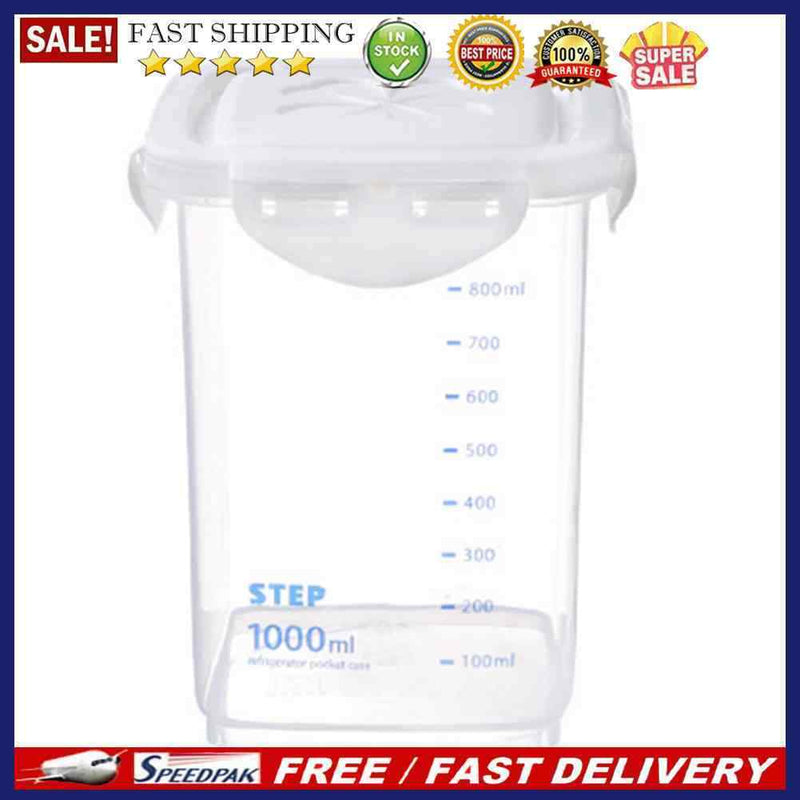 Scaled Grains Fresh Sealed Cans Kitchen Food Storage Jar Plastic Snacks Tank