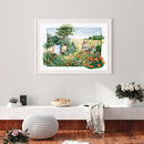 11CT 3 Beach Printed Full Embroidery Back Garden Needlework Cross Stitch Kit