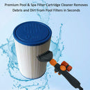 PVC Handheld Filter Cleaning Brush Home Bathtub Pond Pool Filter Cleaner Co