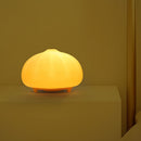 Lamp Rechargable Touch Sensor Bun Pat Shape LED Color-changing Night Light