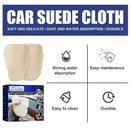 Jaysuing 2pcs Car Cleaning Suede Cloth Quick Dry Soft Glasses Windows Wash Towel