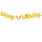 Decoration Garland Happy Easter Easter Banner Bunting Cake Topper Hanging Flags