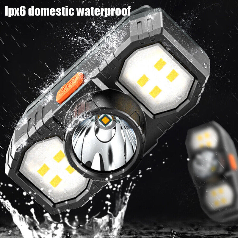 XPE+COB LED Headlights USB Rechargeable Super Bright Waterproof Pocket Lam