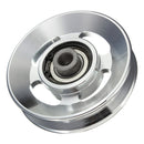 Aluminium Alloy Bearing Pulley Wheel Fitness Gym Equipment Replace (88mm) Newly