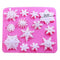 Winter Snowflake Stars Silicone Fondant Mold Cake Decorating Border Baking Icing