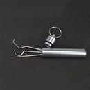 Stainless Steel Toothpick Set w/Portable Toothpick Holder Storage Box (01) Newly
