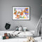Easter Bunny Oil Paint By Numbers Kits DIY Canvas Picture Holiday Drawing