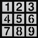 Decorative Layering Stencils Scrapbooking Alphabet Number  Embossing Template