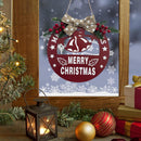 Merry Christmas Sign Xmas Door Sign Christmas Hanging Signs Front Door Decor~