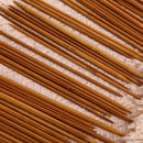 Craft Handles Double Pointed 3cm Cochet Hooks Knitting Needle 11 Sizes Bamboo