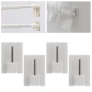 Storage Holder Self-adhesive Wall Hook Bathroom Towel Holder Curtain Hooks