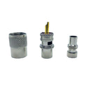 Innersetting 10-Piece Twist-on Connector (UHF PL259), RG8 RG58 RF Coaxia