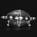 5pcs Bubble Floats Hollow Ball Fishing Floating Buoy Bobber (Clear White)