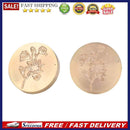 Plants Flowers Copper Stamps Head w/o Handle Craft Gifts Wax Sealing Stamp He