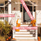 Halloween Warning Tape Sign Props Danger Warning Line Isolation Belt`