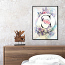 Handmade Flower Letter 5D DIY Full Round Drill Drawing Kit Diamond Painting Gift