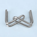8pcs/Set Metal Puzzle Wire IQ Mind Brain Kids Adults Stress Reliever Toys Newly