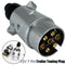 Wiring Towbar Electric Towing Plug Trailer Socket 12V 7Pin Adapter Connector