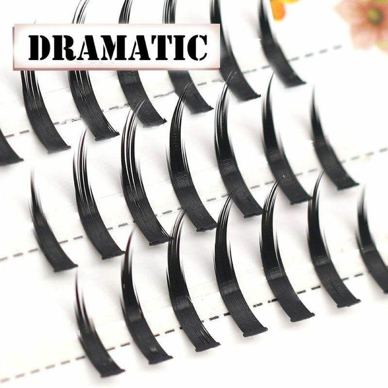 DIY Eyelash Individual Lashes Segment Eyelash little Devil Cluster Eyelashes