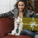 Dog Neck Tie St. Patricks Day Costume Pet Dog Cat Ties Collar - Irish Shamroc