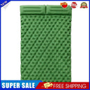 Waterproof Sleep Inflatable Mattress Camp Double Air Cushion (Army Green)