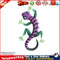 Metal Gecko Wall Outdoor Hanging Statue Home Artwork Fence Decor (Purple) Newly