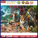 Cute Animals 5D DIY Full Drill Diamond Painting Cross Stitch Mosaic Craft Kit