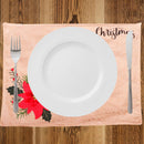 Cutlery Fork Set Mat Canvas Cup Table Protective Cushion Placemat Creative Decor