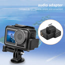 For DJI OSMO ACTION USB C Adapter Type C Male to Female + 3.5mm Microphone Jack