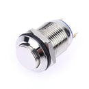 12mm Waterproof High Top Momentary Metal On/Off Push Button Switch